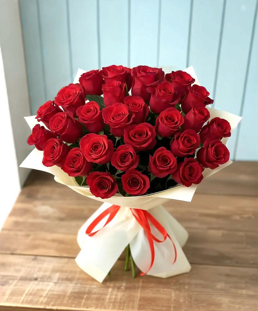 Букет 29 Красных роз в Пешки