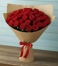 Букет Красные розы Милано в Пешки