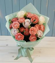 Букет цветов из:  Розы в Пешки