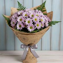 Букет цветов из:  Хризантемы #REPLACE_PRED# Пешки