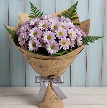 Букет цветов из:  Хризантемы в Пешки