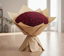 Букет 101 Красная роза в Пешки