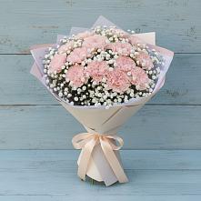Букет цветов из:  Гвоздики в Пешки