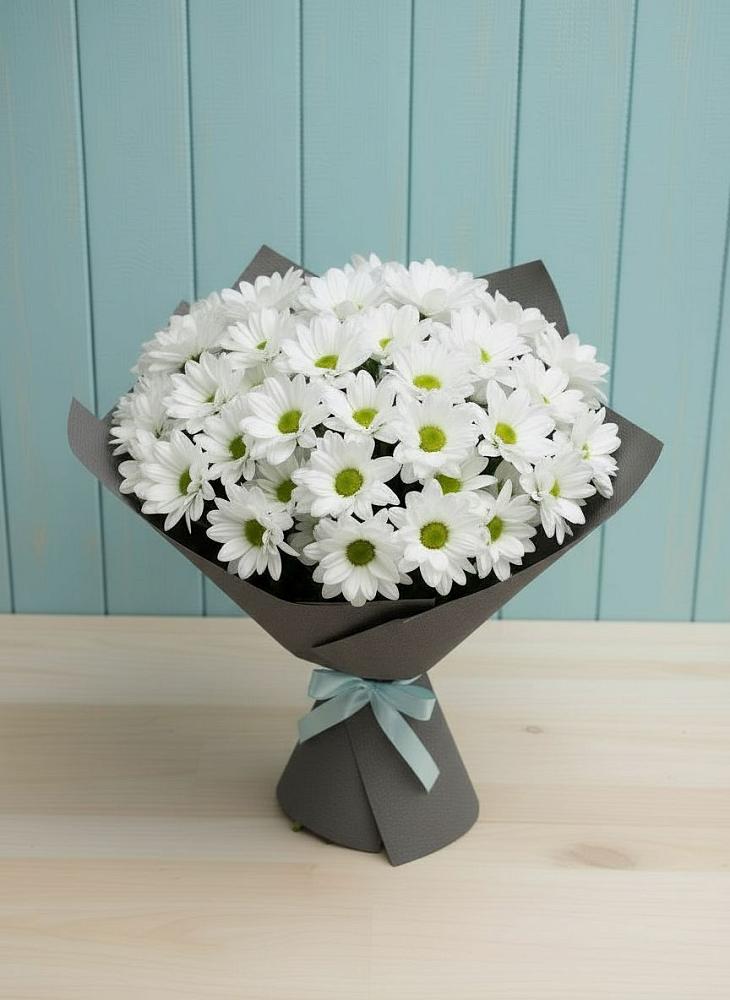 Букет цветов из: Хризантемы в Пешки