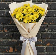 Букет цветов из:  Хризантемы в Пешки