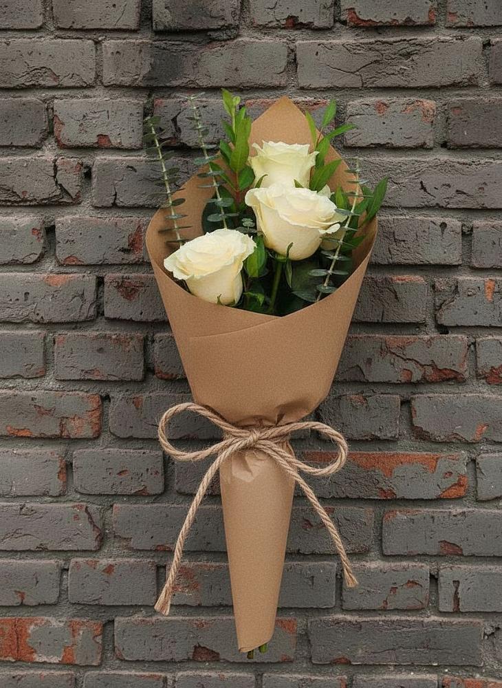 Букет цветов из: Розы в Пешки