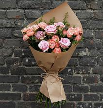 Букет цветов из:  Розы в Пешки