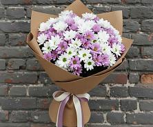 Букет цветов из:  Хризантемы в Пешки