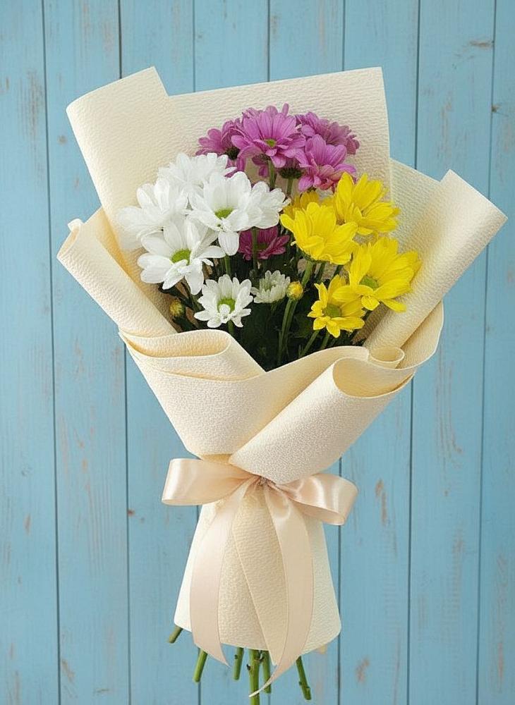 Букет цветов из: Хризантемы в Пешки