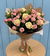 Букет цветов из:  Розы #REPLACE_PRED# Пешки