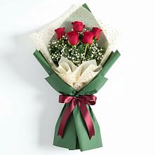 Букет цветов из:  Розы в Пешки