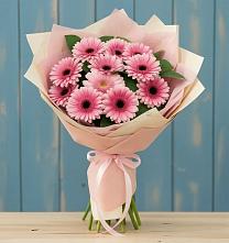 Букет цветов из:  Герберы в Пешки